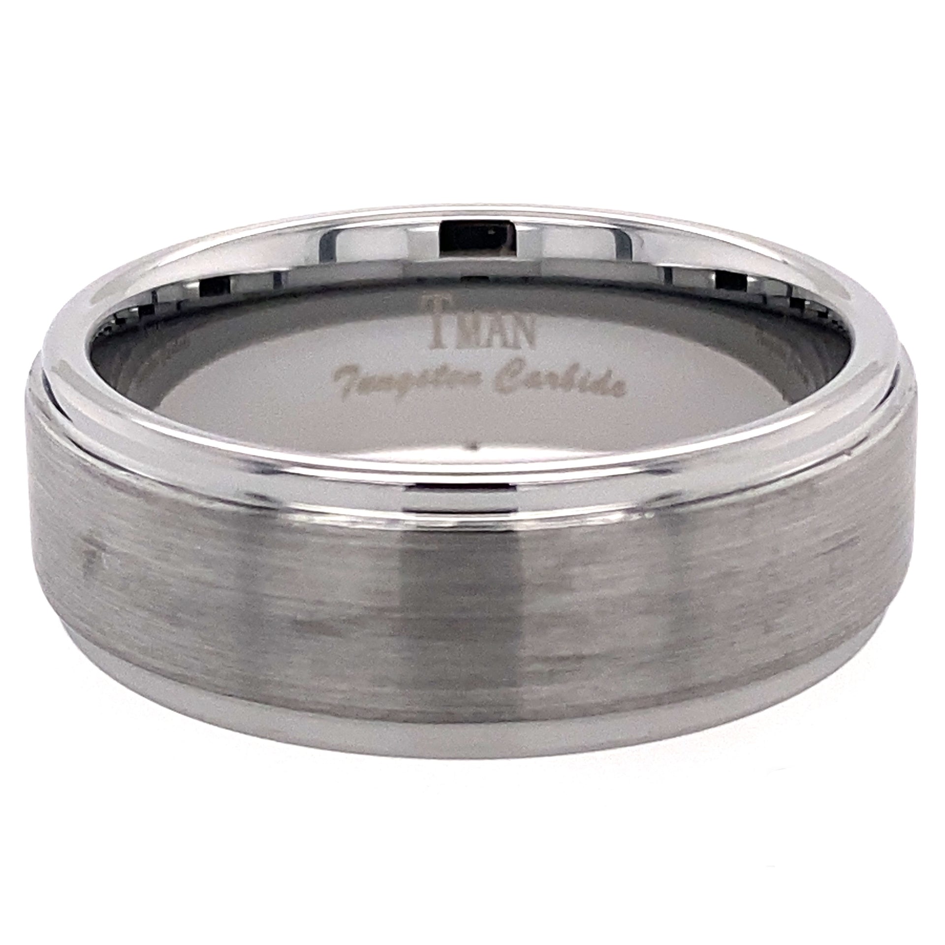 Flat brushed step band