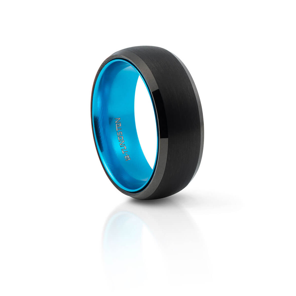 Brushed Metal with Blue Aluminium