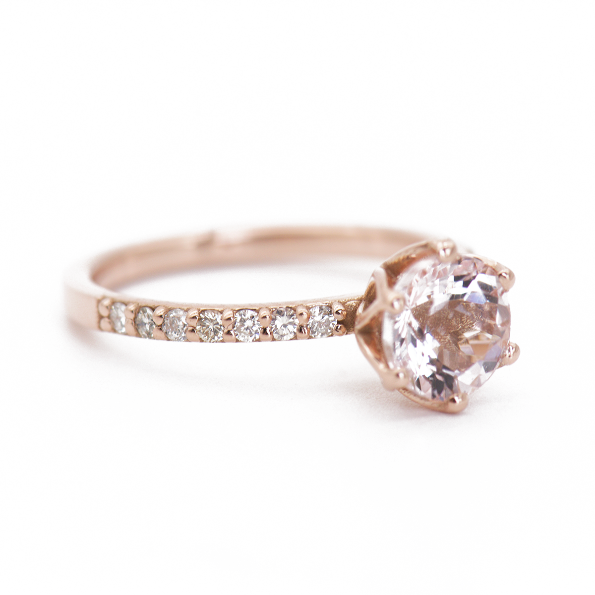 The Morganite Flower
